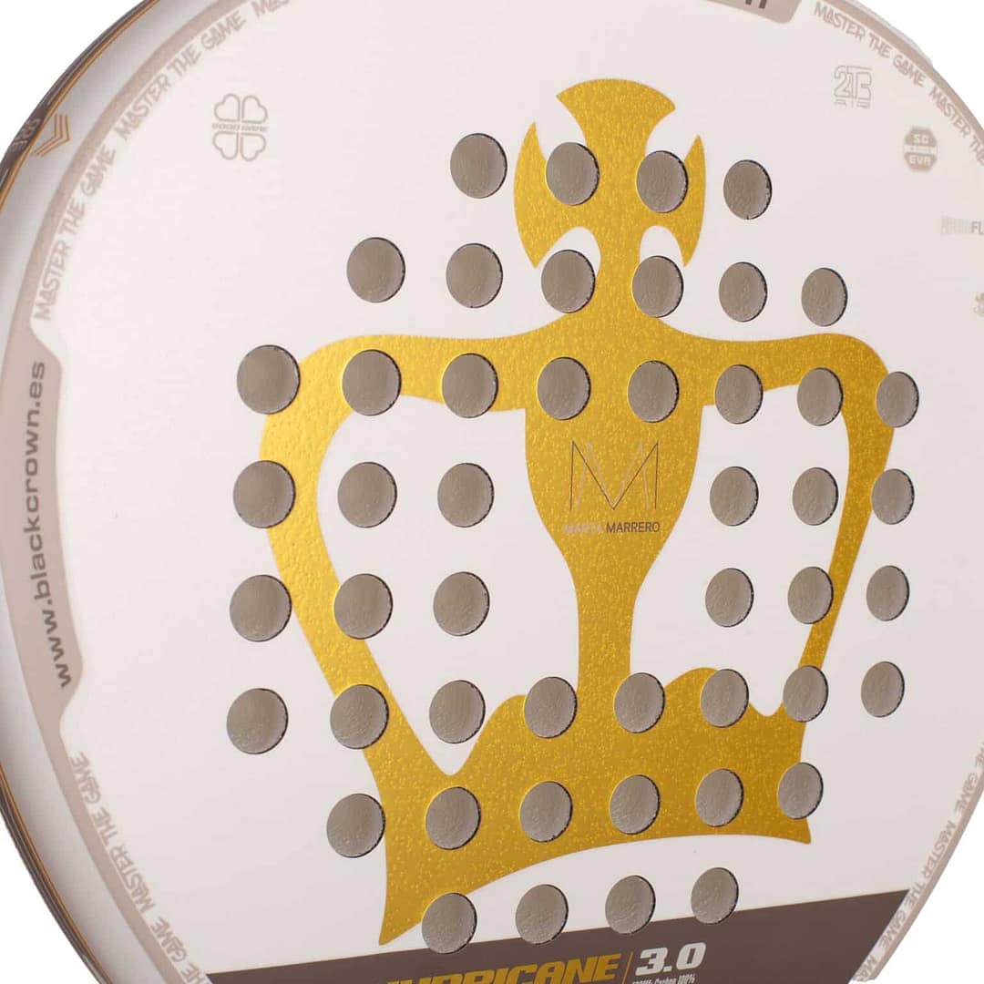 Black Crown Hurricane 3.0 Ρακέτα Padel - Image 3