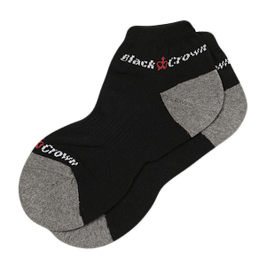Black Crown SHORT SOCKS Μάυρες