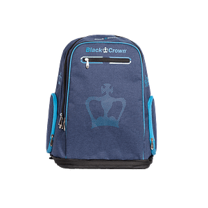 Black Crown Planet Backpack Blue