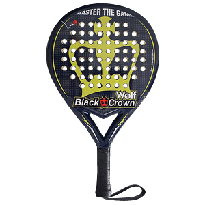 Black Crown Wolf Ρακέτα Padel