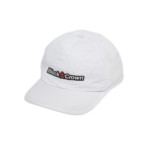 Black Crown Cap Hat Άσπρο