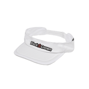 Black Crown White Visor Άσπρο