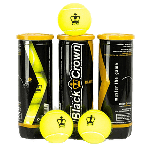 Black Crown Elite Padel Ball Συσκευασία με 3 κουτάκια