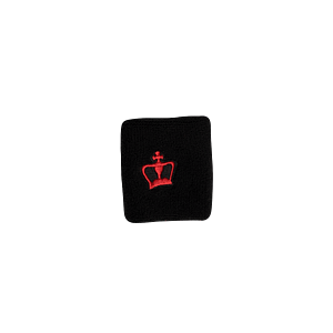 Black Crown WRISTBAND SHORT Μάυρα