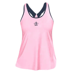 Black Crown Tank Top Monopoli Pink
