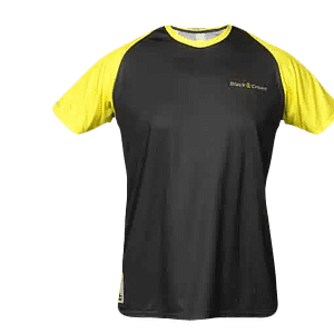 Black Crown Padel Ashica Ανδρική Μπλούζα Γκρί-Κίτρινη