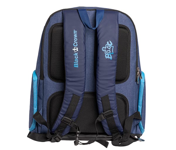 Black Crown Planet Backpack Blue - Image 3