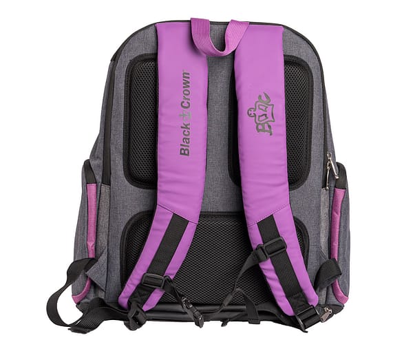 Black Crown Planet Backpack Purple - Image 2