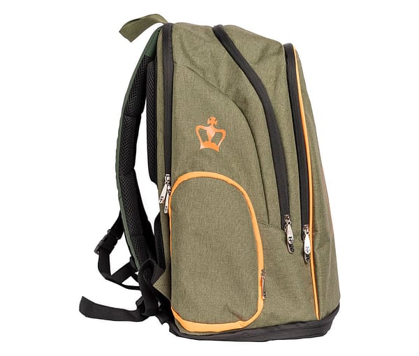 Black Crown Planet Backpack Green-Orange - Image 2
