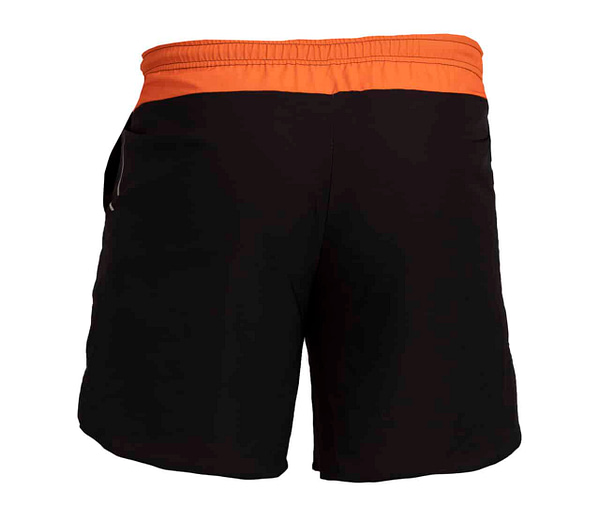 Black Crown Rodas Shorts Μάυρο-Πορτοκαλί - Image 2