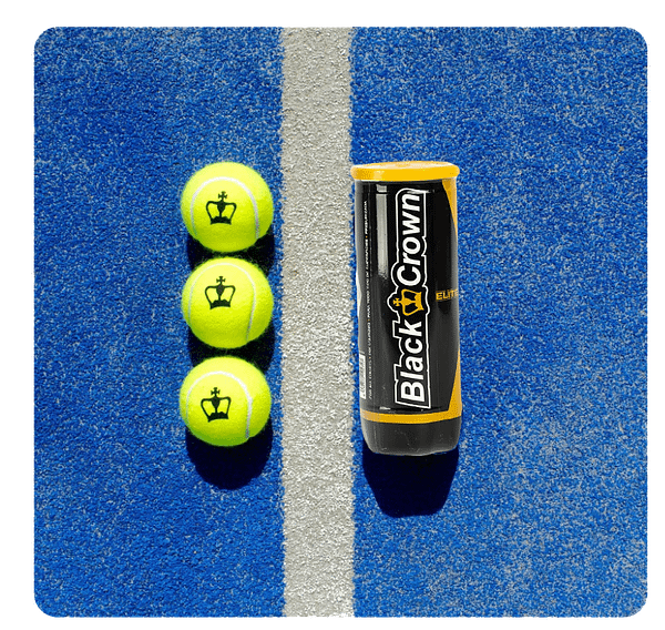 Black Crown Elite Padel Ball Συσκευασία με 3 κουτάκια - Image 4
