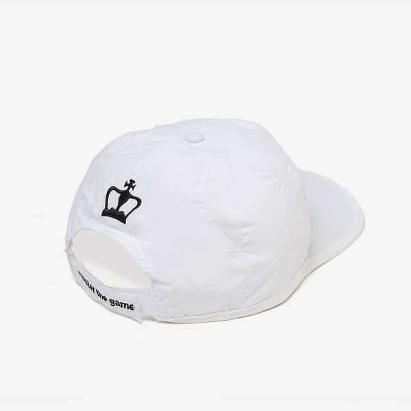 Black Crown Cap Hat Άσπρο - Image 2