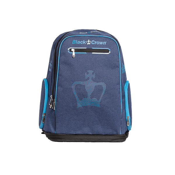 Black Crown Planet Backpack Blue