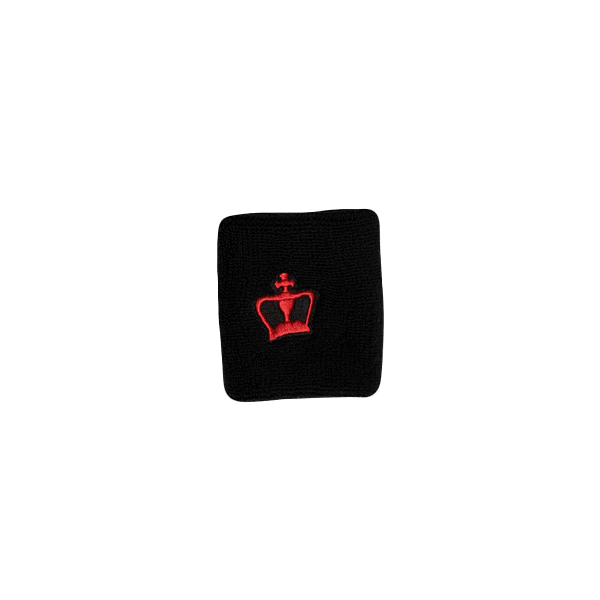 Black Crown WRISTBAND SHORT Μάυρα