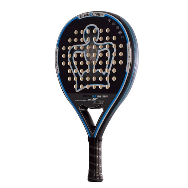 Black Crown Piton 12 Silver Ρακέτα Padel - Image 2