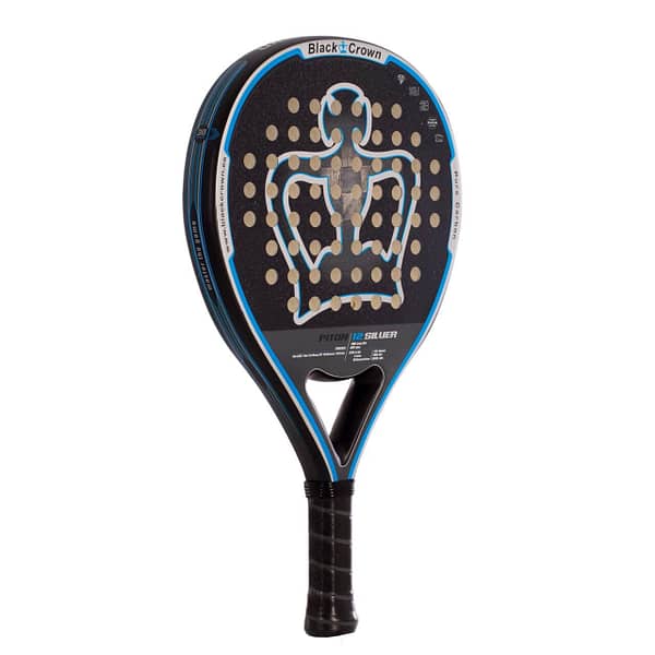 Black Crown Piton 12 Silver Ρακέτα Padel - Image 3