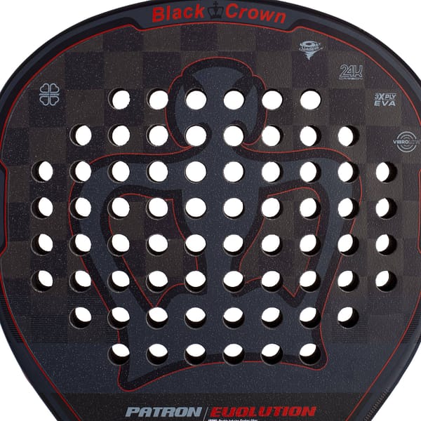 Black Crown Patron Evolution Ρακέτα Padel - Image 5