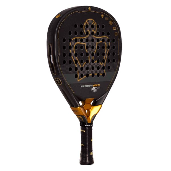 Black Crown Patron Gold Ρακέτα Padel - Image 3