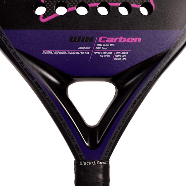 Black Crown Win Carbon Ρακέτα Padel - Image 6